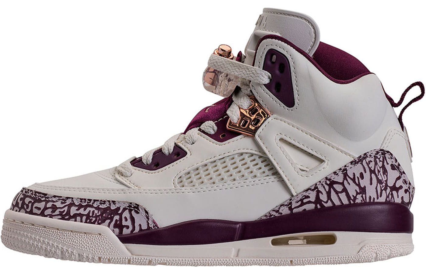 Air Jordan Spizike White Wine Red Shoes - Click Image to Close